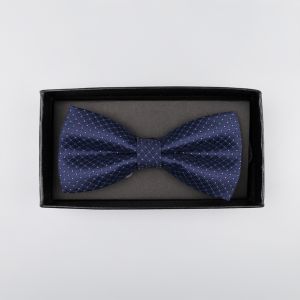 Bow tie / Dark blue / Pink