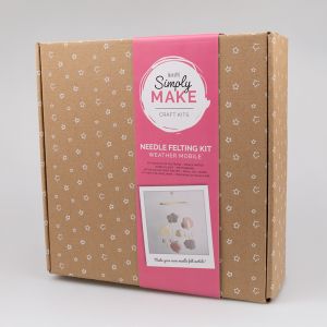 Needle Felting Kit Simply Make / Weather Mobile