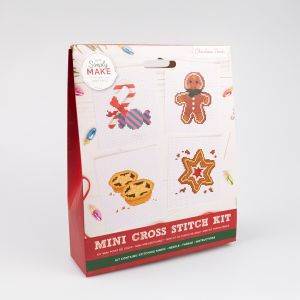 Cross Stitch Kit Simply Make / Christmas Treats