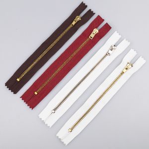 4 mm zipper for jeans 15-16 cm / Different shades