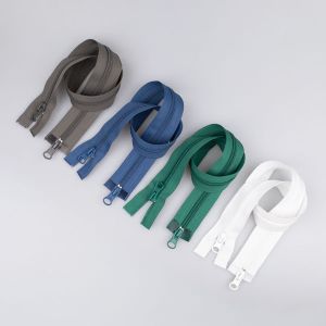 5 mm Zipper S5, 2 sliders 60 cm / Different shades