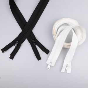 7 mm Zipper S7, 2 sliders 250 cm / Different shades