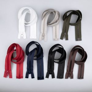 8 mm Zipper T8 open-ended 85 cm / Different shades