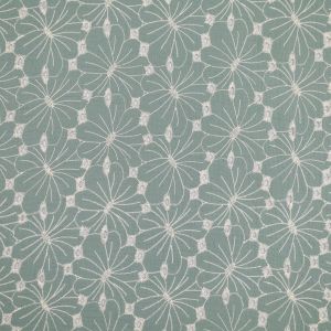 Double muslin with embroidery / Dark mint