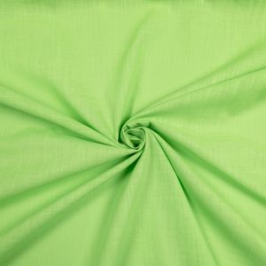 Solid-colored cotton fabric / Green
