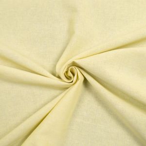 Cotton linen fabric / Yellow