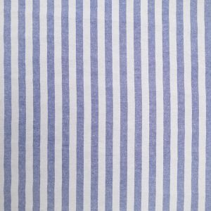 Stripe Cotton Fabric / Blue