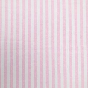 Stripe Cotton Fabric / Pink