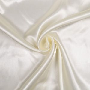 Budget Satin Fabric / Ivory