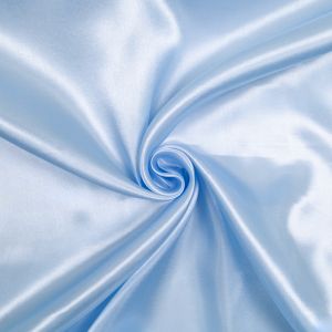Budget Satin Fabric / Blue