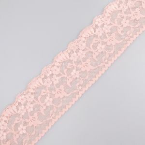 Stretch lace D22 / Light pink 6cm