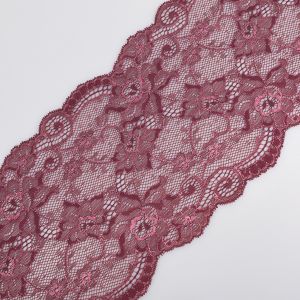 Stretch lace D39 / Bordeaux 17cm