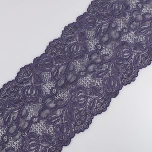 Stretch lace D40 / Blueish-purple 14cm