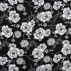 Print Viscose poplin fabric / D24
