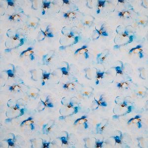 Digital print broderie anglaise fabric / D24