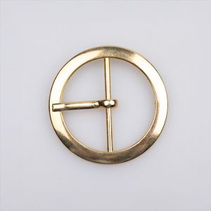 Buckle round 30 mm / Gold
