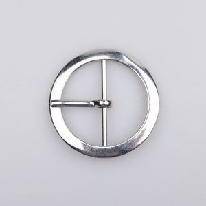 Buckle round 30 mm / Nickel