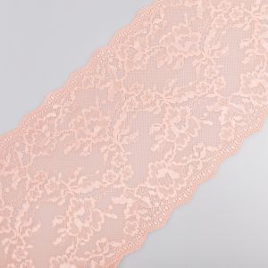 Stretch lace D46 / 17 cm Salmon