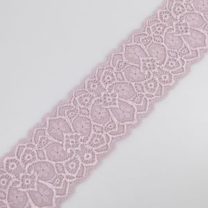 Stretch lace D59 / 7 cm Light purple
