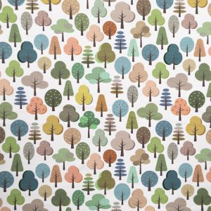 GOTS jersey / Skogsmix vit