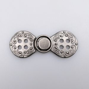 Norwegian clasp 20 mm / Ant Silver