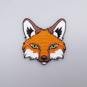 Iron-on motif FOX 6 cm