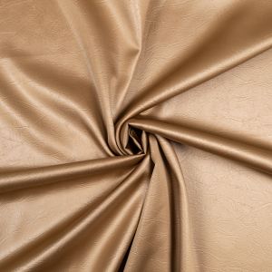 Leather-look Satin / 090 Brown