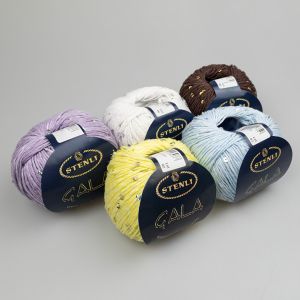 Yarn Stenli Gala 50 g / Assorted colours