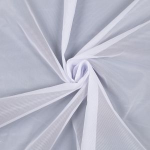 Curtain voile Albany / White, 76 cm