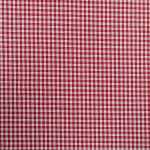 Linen and cotton blend fabric / Red