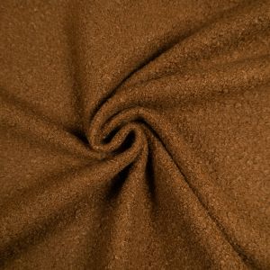Coating fabric Boucle / Chocolate