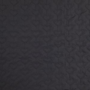 Quilted Wadding Heart / Black