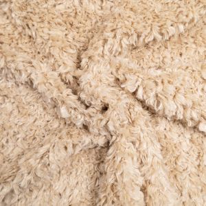 Long pile faux fur fabric / Design 1