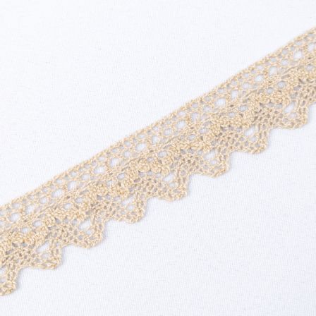 Cotton lace / Linen Marl