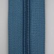 5 mm open-ended zipper with one slider 25 cm / Grey-blue 218