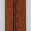 5 mm open-ended zipper with one slider 35 cm / Rust 286