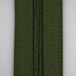 5 mm open-ended zipper with one slider 55 cm / Dark olive 327