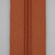 5 mm open-ended zipper with one slider 55 cm / Brick brown 283