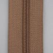 5 mm open-ended zipper with one slider 70 cm / Light brown 293