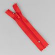 3 mm zip 10 cm / Light red 160