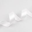 One-sided Glazed string with edge 18 mm / 3001 White