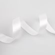 One-sided Glazed string with edge 25 mm / 3001 White