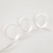 One-sided Glazed string without edge 10 mm / 101 white