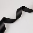 One-sided Glazed string with edge 30 mm /  332 black