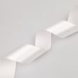 One-sided Glazed string with edge 40 mm / 101 white