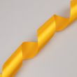 One-sided Glazed string with edge 40 mm / 123 yellow