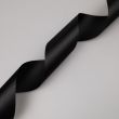 One-sided Glazed string with edge 50 mm / 332 black
