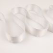 Cross grain ribbon 25 mm / grey 310