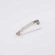 Brooch back / 30 mm / Silver