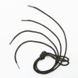 Boot lace / Round / 90 cm / 332 black